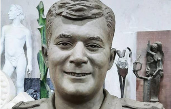 Xudayar Yusifzadənin də büstü hazırlandı - Foto